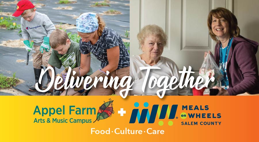 Delivering together Appel Farms and MoW Salem County
